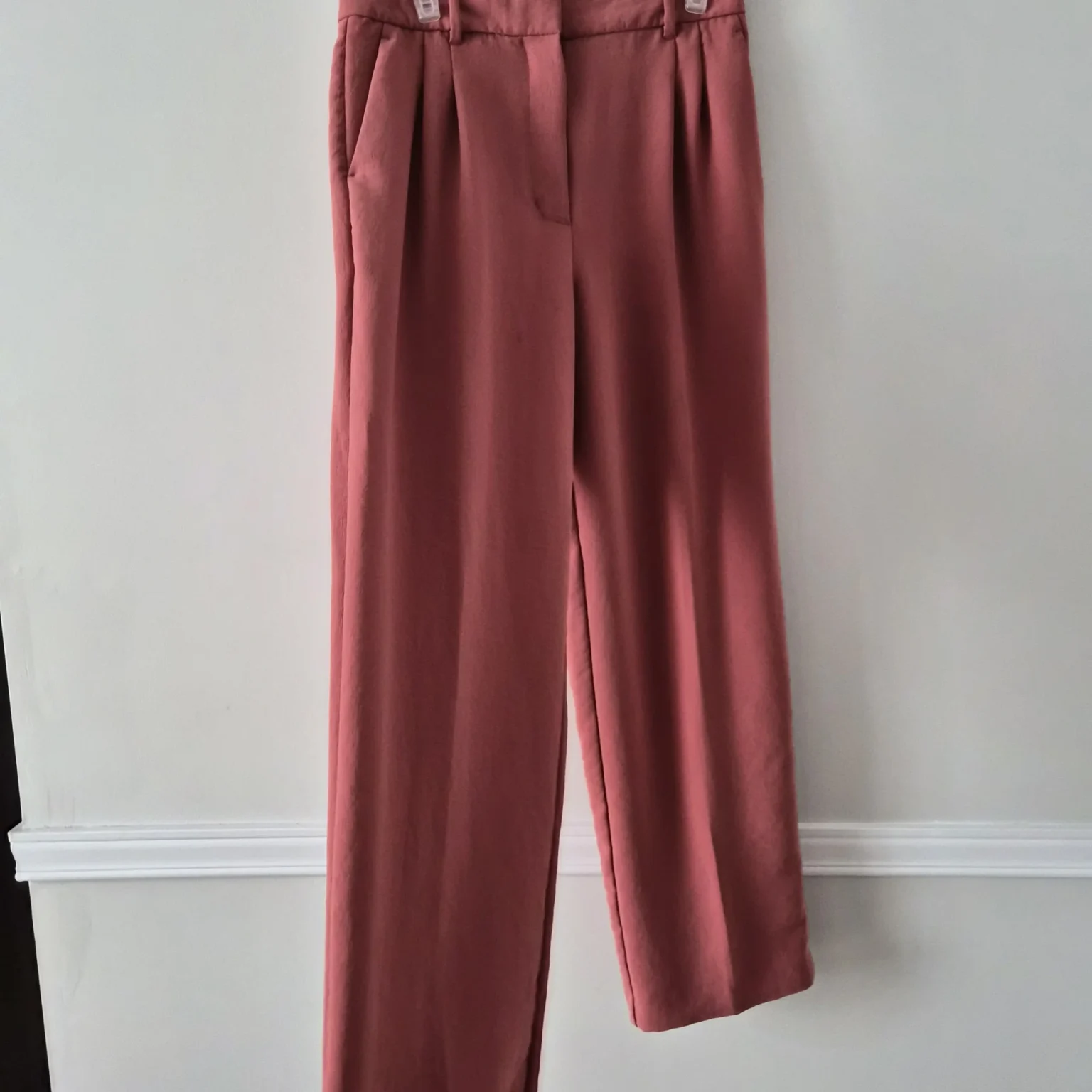 Featured image for Pink coral trousers