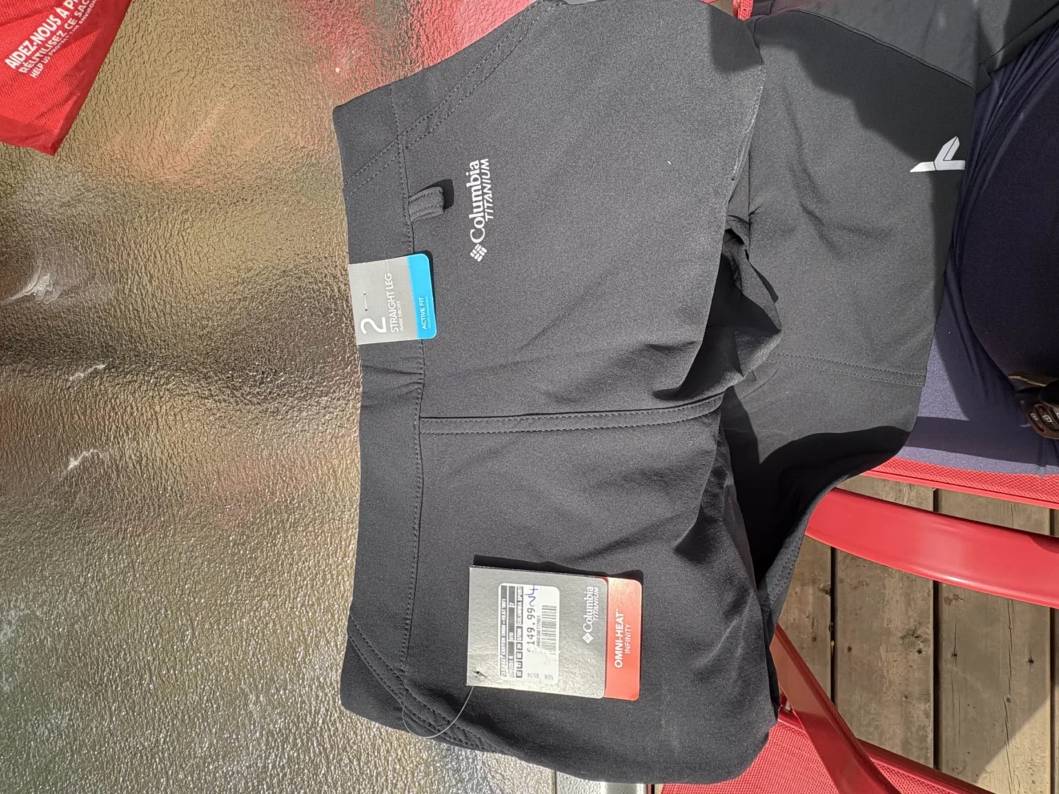 Image for Columbia Pants Titanium