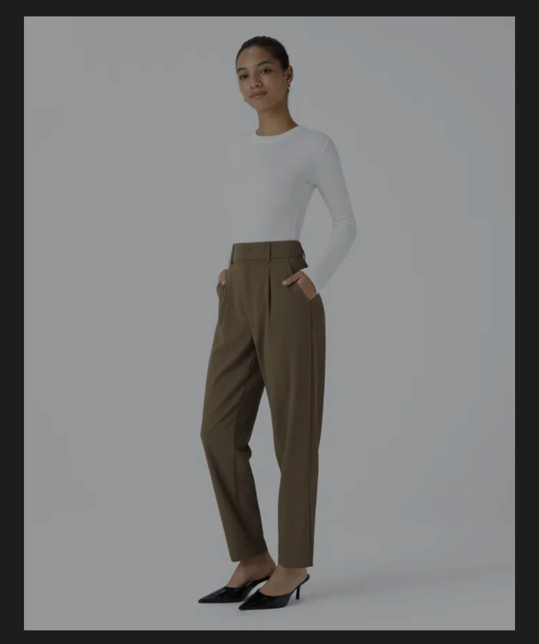 Halara pantalon Vert Olive *Autre seconde main