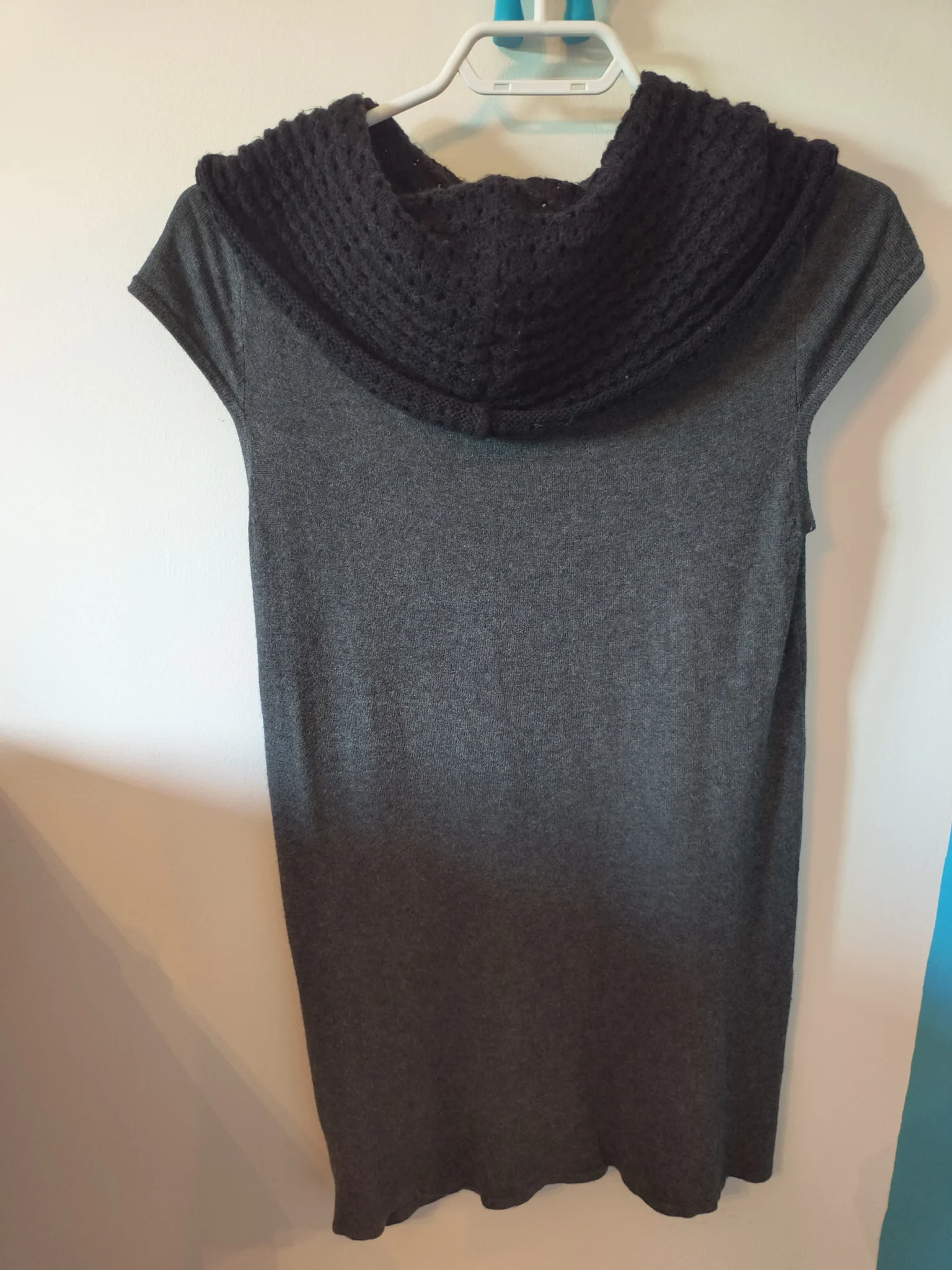 Image for Tunique en tricot gris et noir - San Francisco