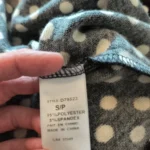 Thumbnail for Robe courte à pois noire et blanche - San Francisco