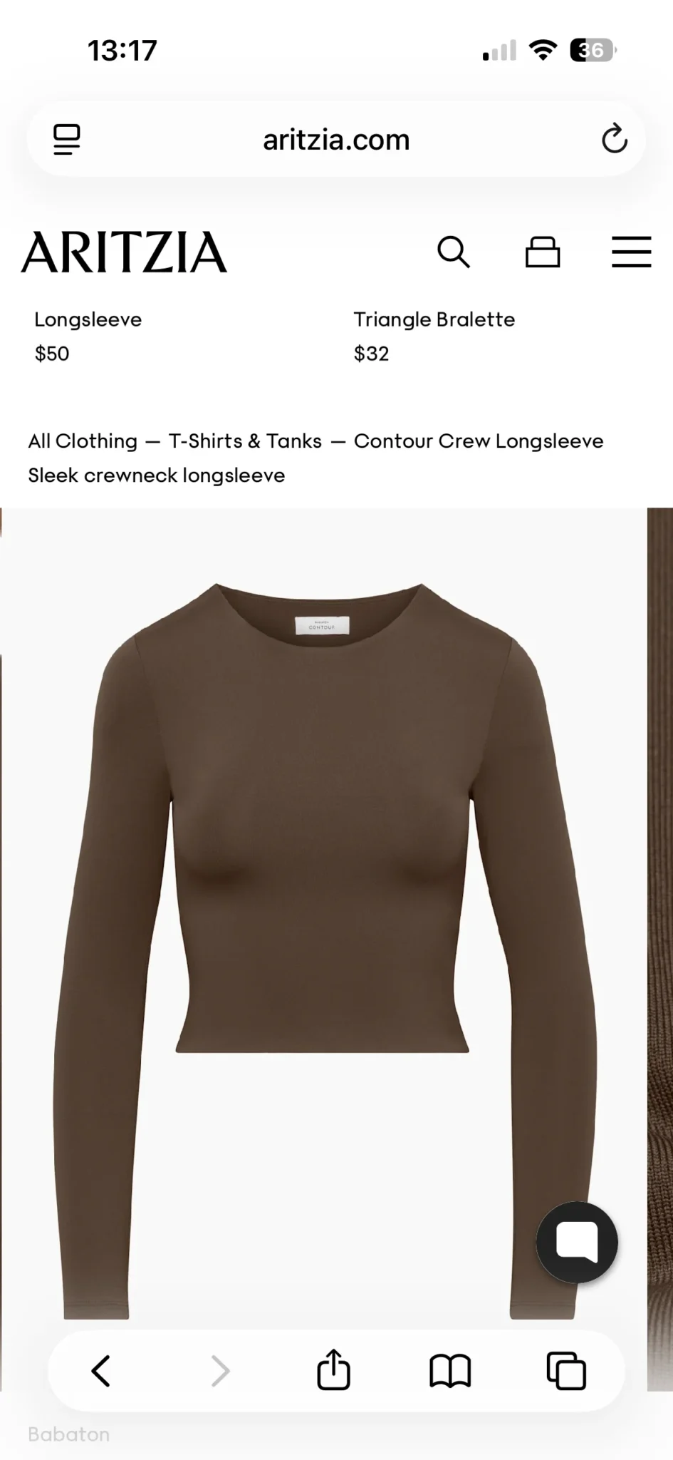 Image for Chandail Aritzia