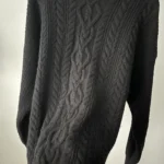 Thumbnail for Chandail tricot noir