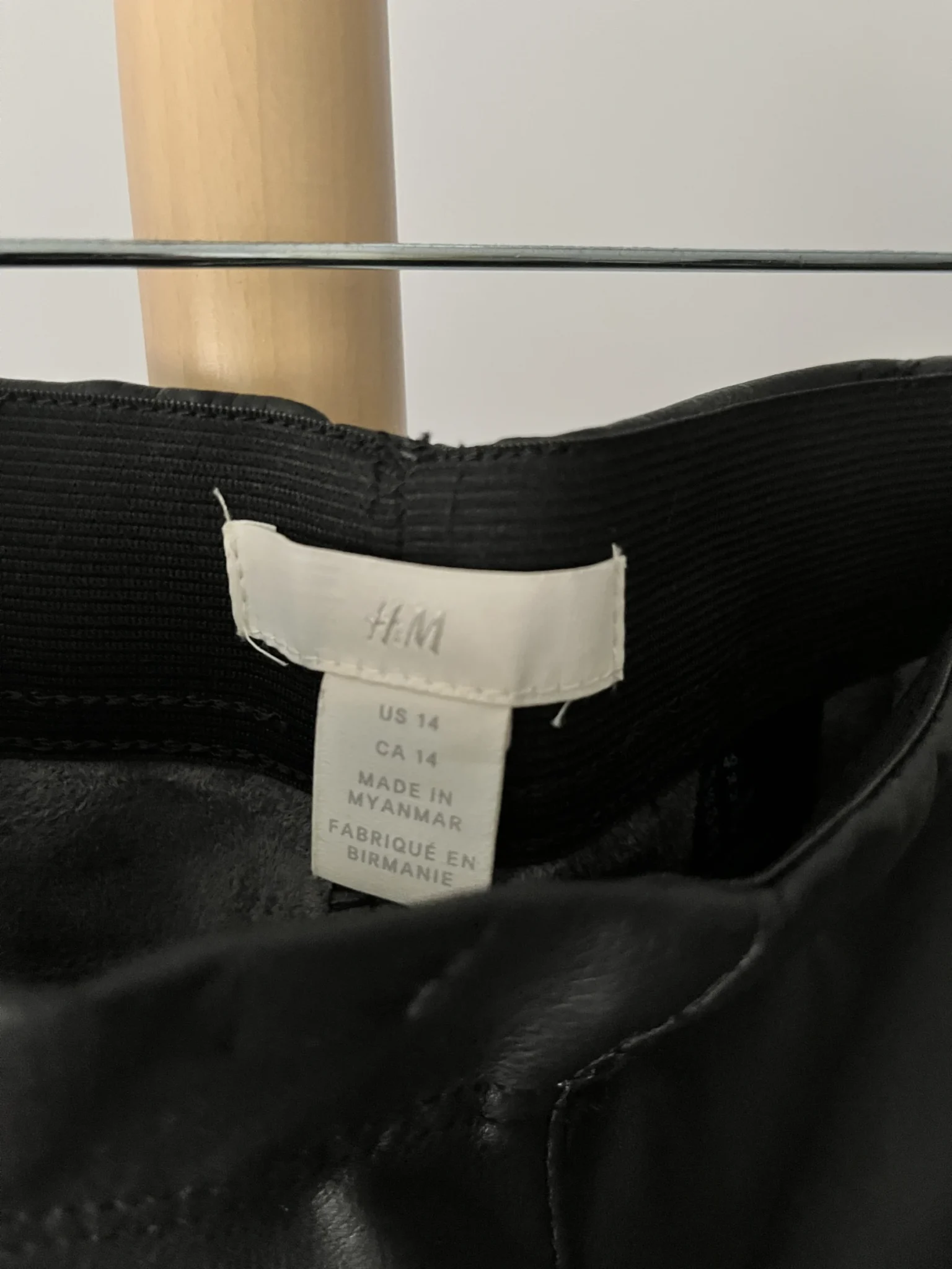 Image for Leggings similicuir noir