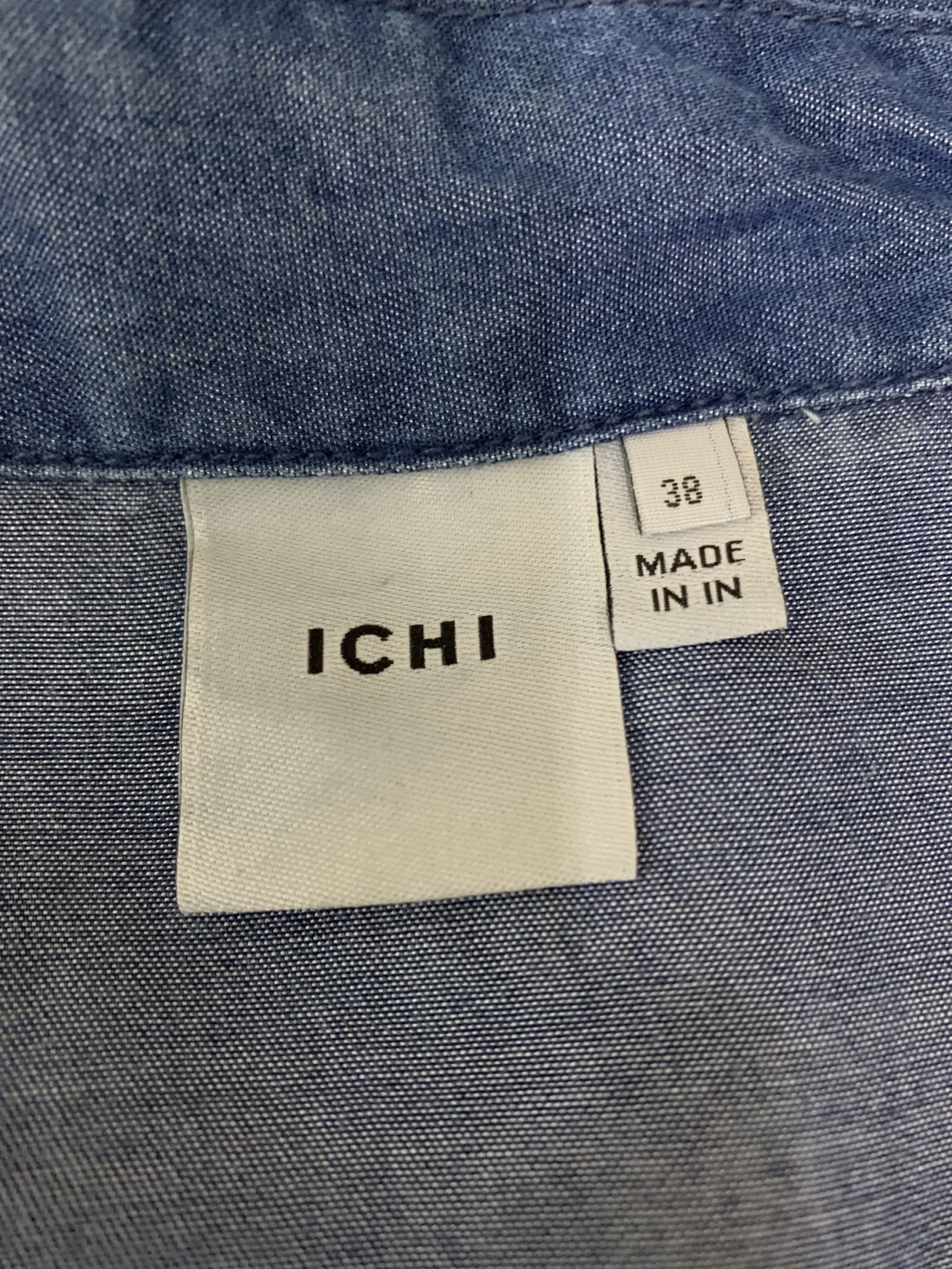 Image for Lyocell denim dress