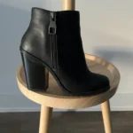 Featured thumbnail for Bottines similicuir noir 4”