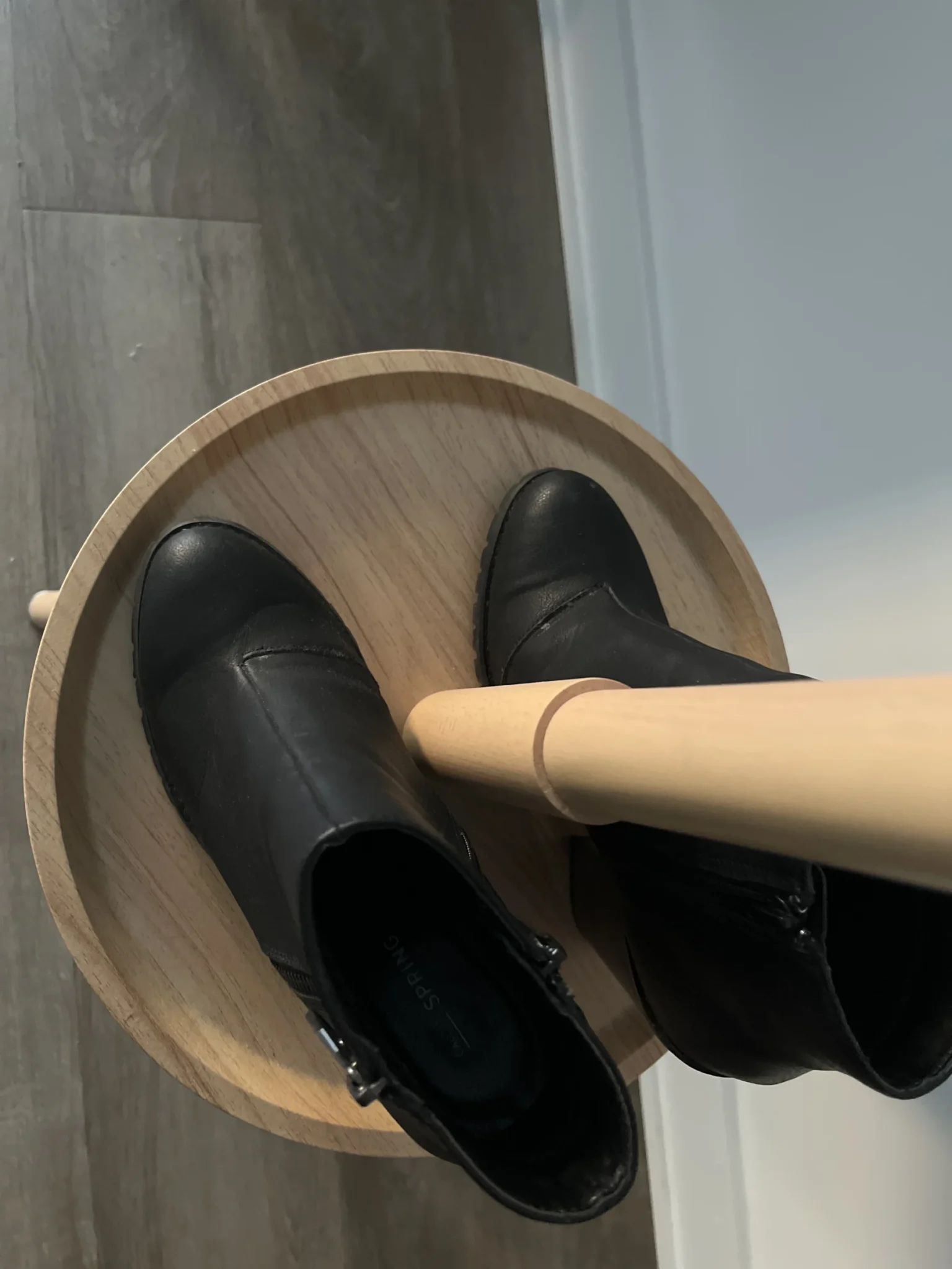 Image for Bottines similicuir noir 4”