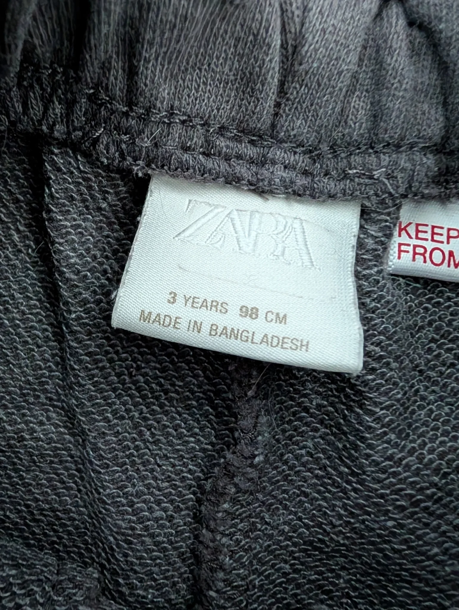 Image for Zara shorts for 3-year-olds