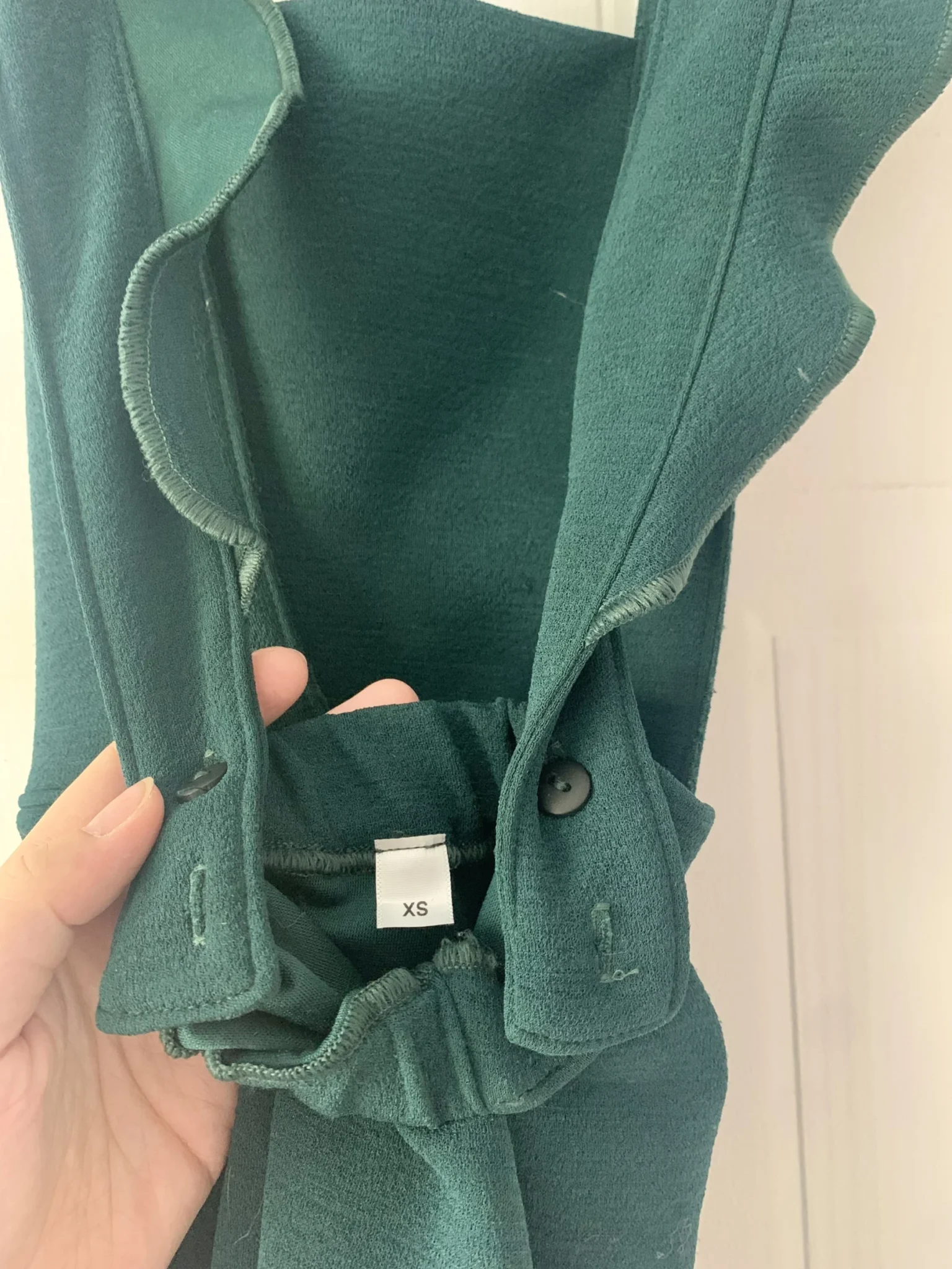 Image for Petite robe/jumper vert forêt Jules et Nolan