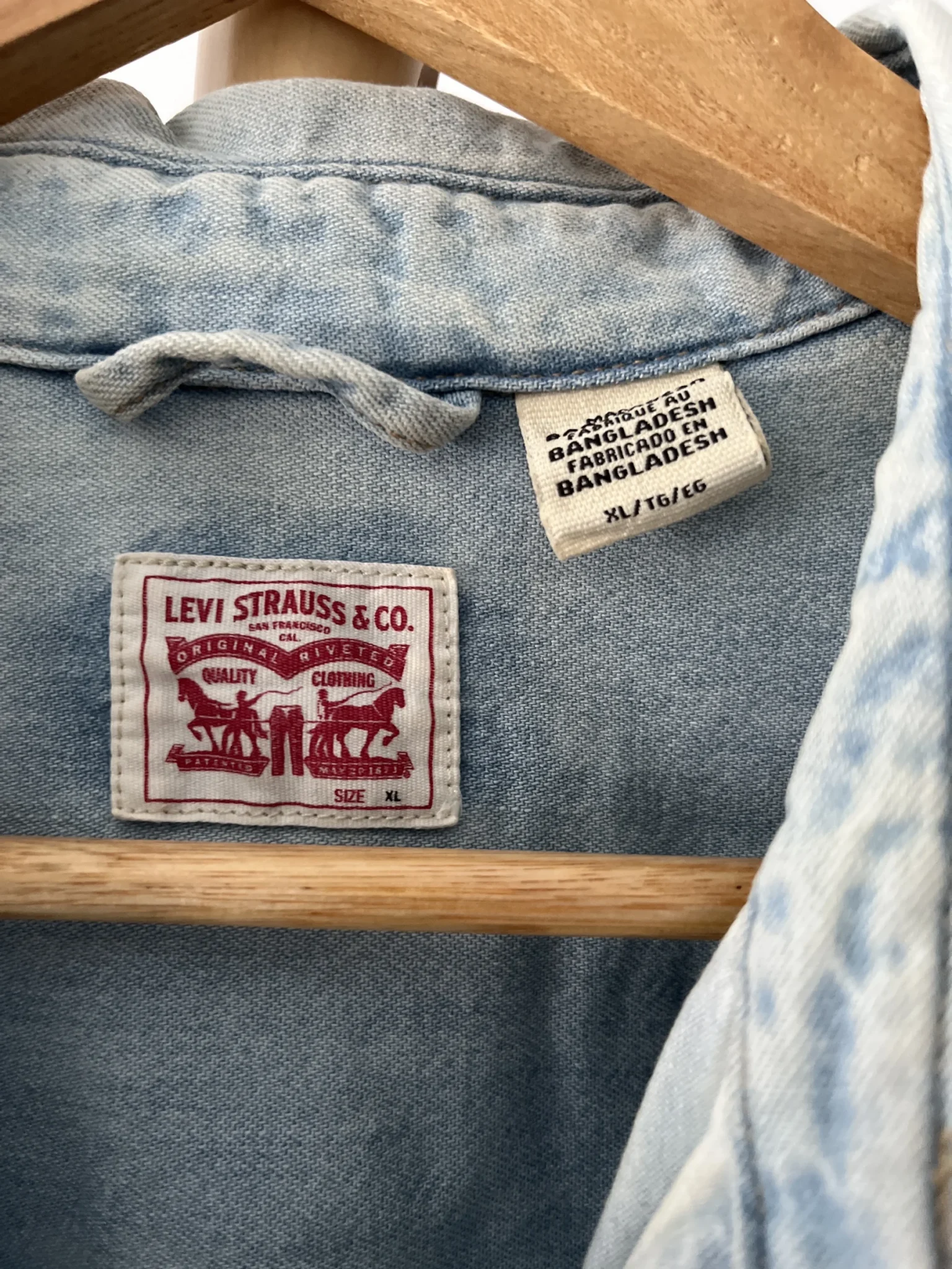 Image for Levi’s Western denim shirt