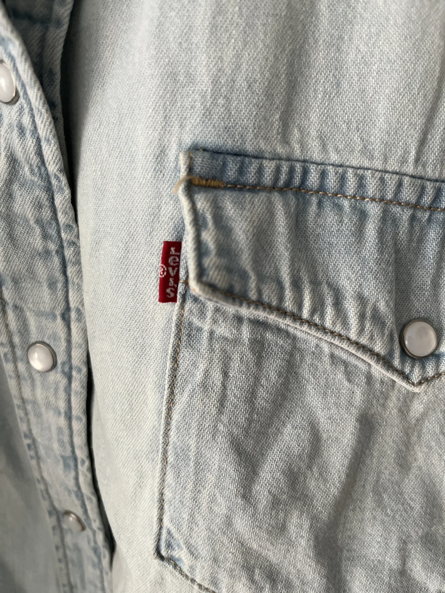 Image for Levi’s Western denim shirt