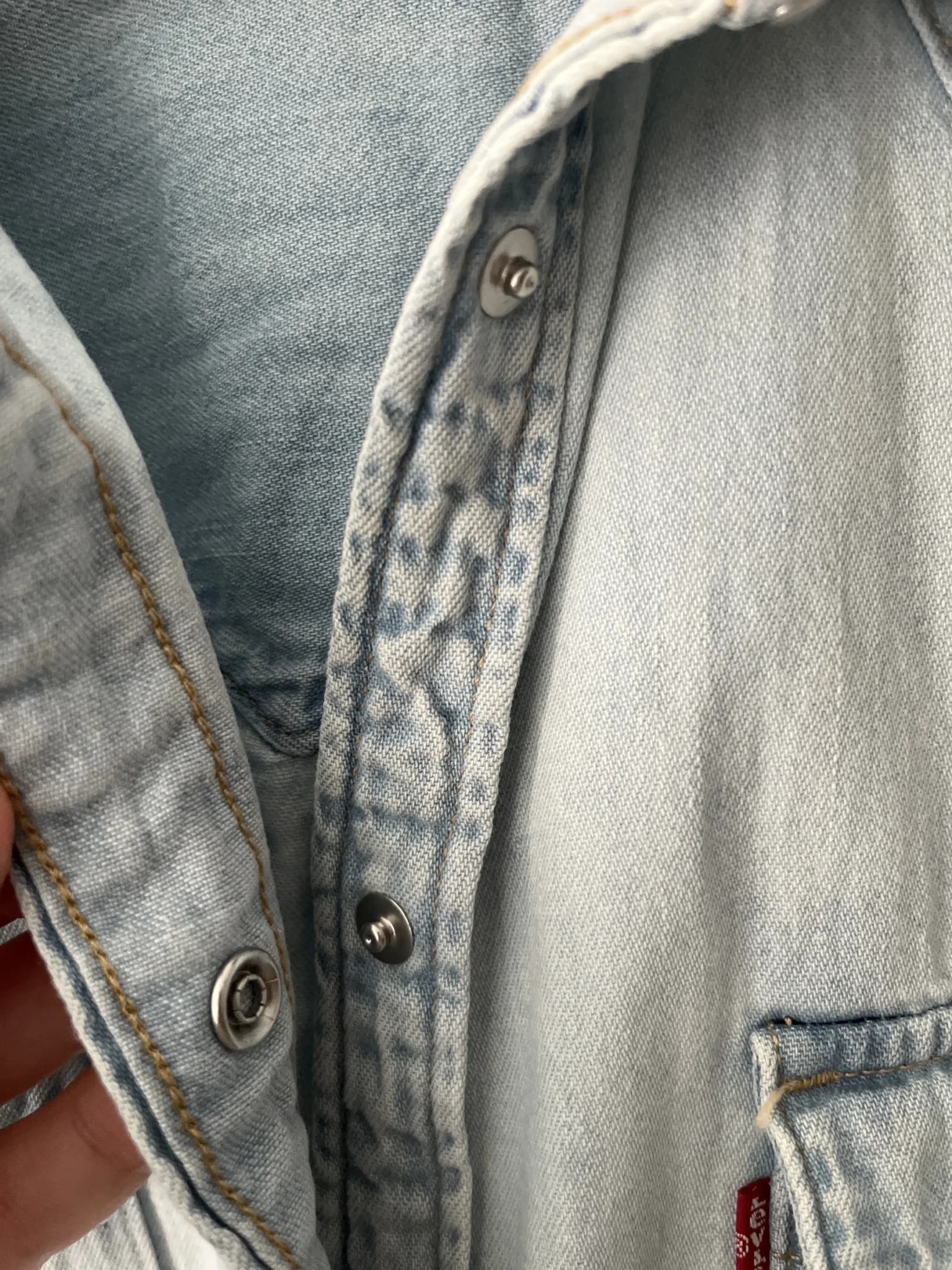 Image for Levi’s Western denim shirt