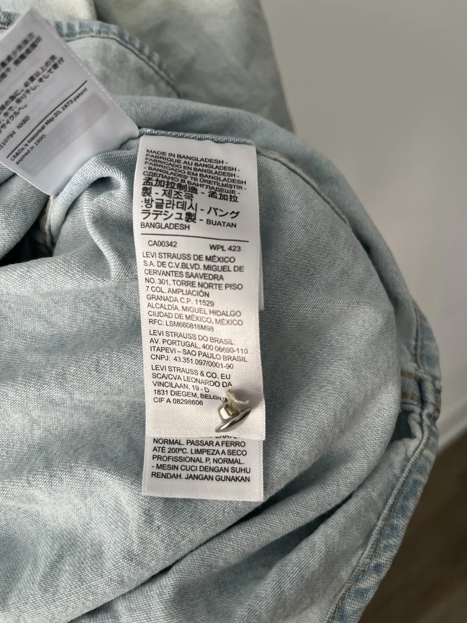 Image for Levi’s Western denim shirt