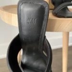 Thumbnail for High-heeled mules with double straps