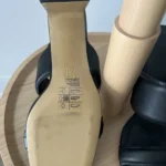 Thumbnail for High-heeled mules with double straps