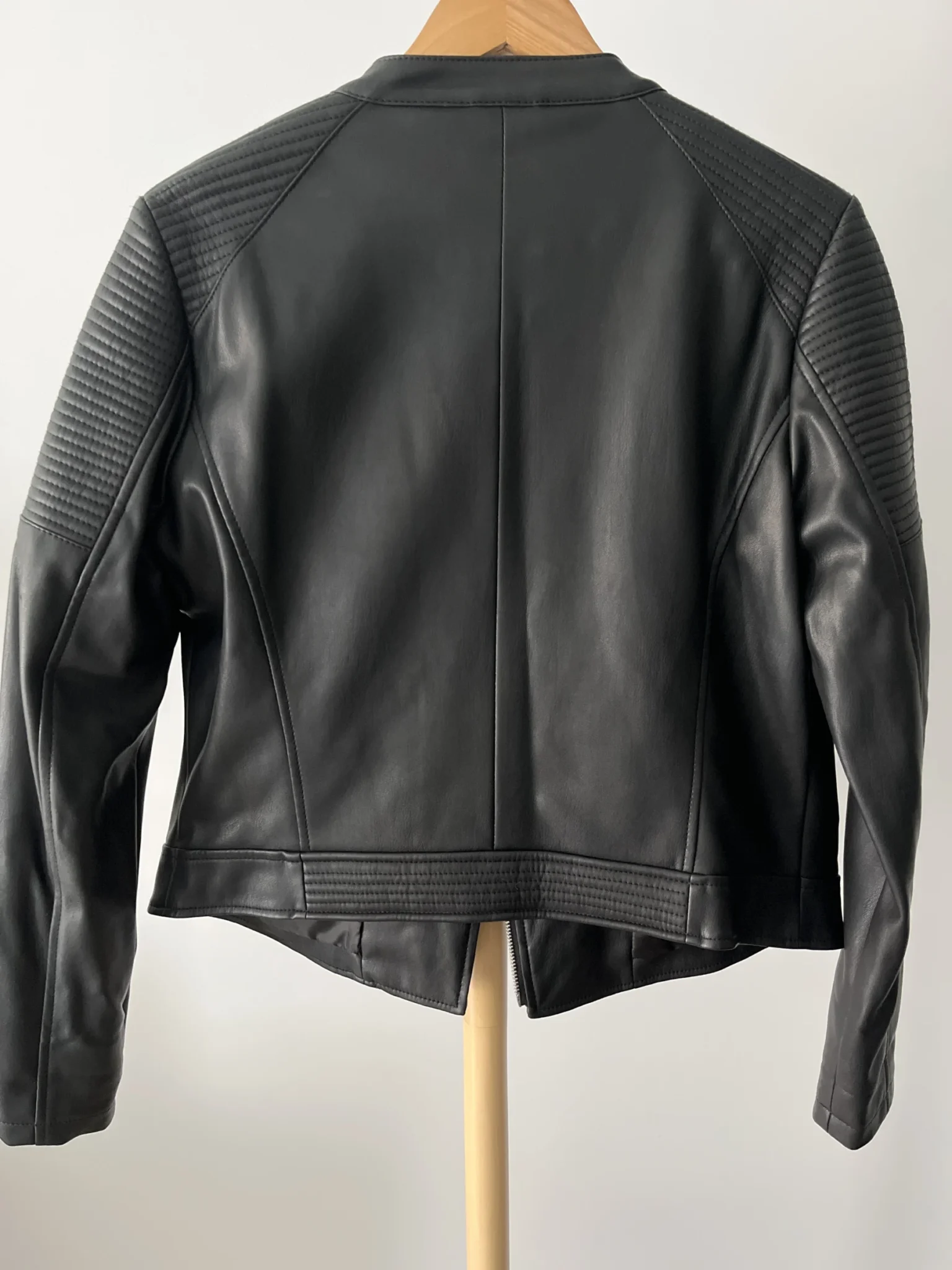 Image for Veste en similicuir de style moto