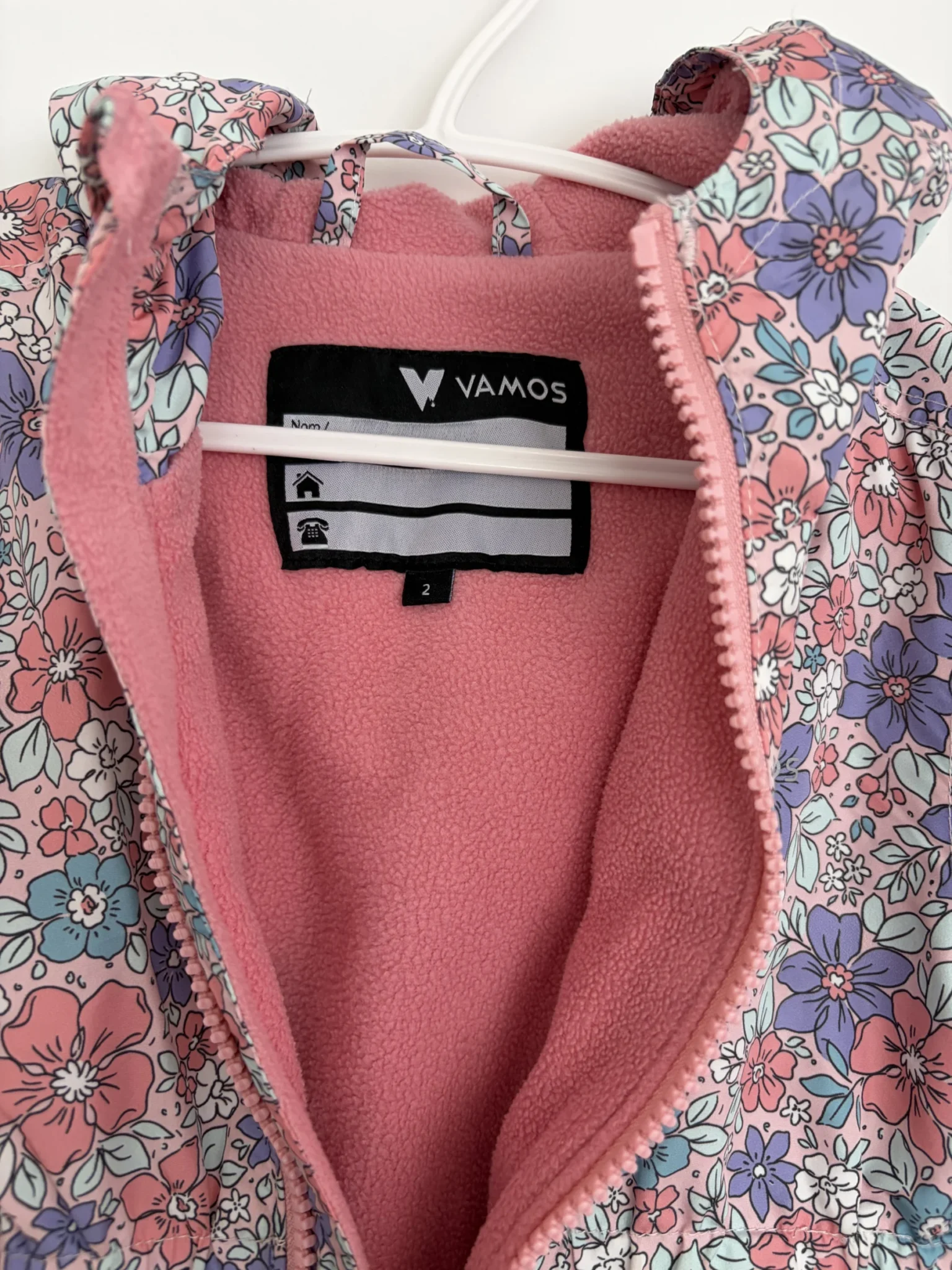 Image for Manteau mi-saison fleurie