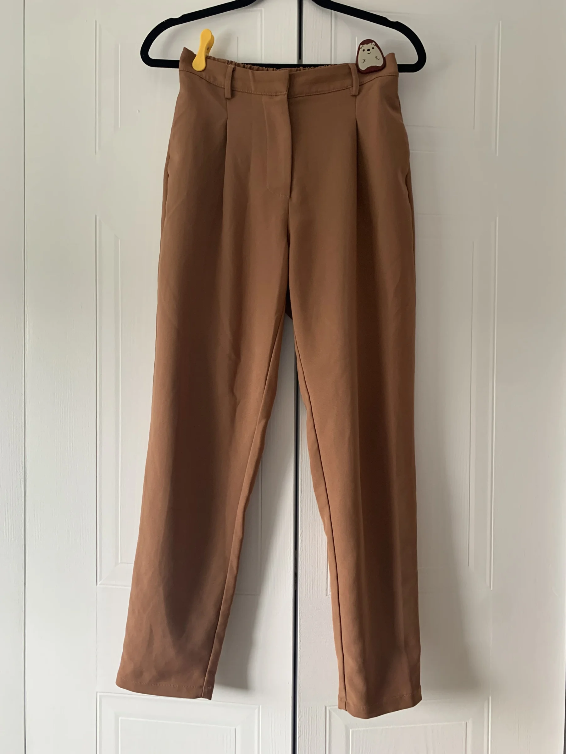 Pantalon tailleur brun caramel  🤎 Womance seconde main
