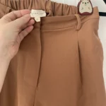 Thumbnail for Pantalon tailleur brun caramel  🤎