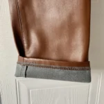 Thumbnail for Emily Slim Vegan Leather Pant