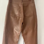 Thumbnail for Emily Slim Vegan Leather Pant