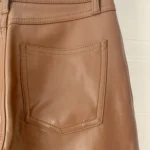 Thumbnail for Emily Slim Vegan Leather Pant
