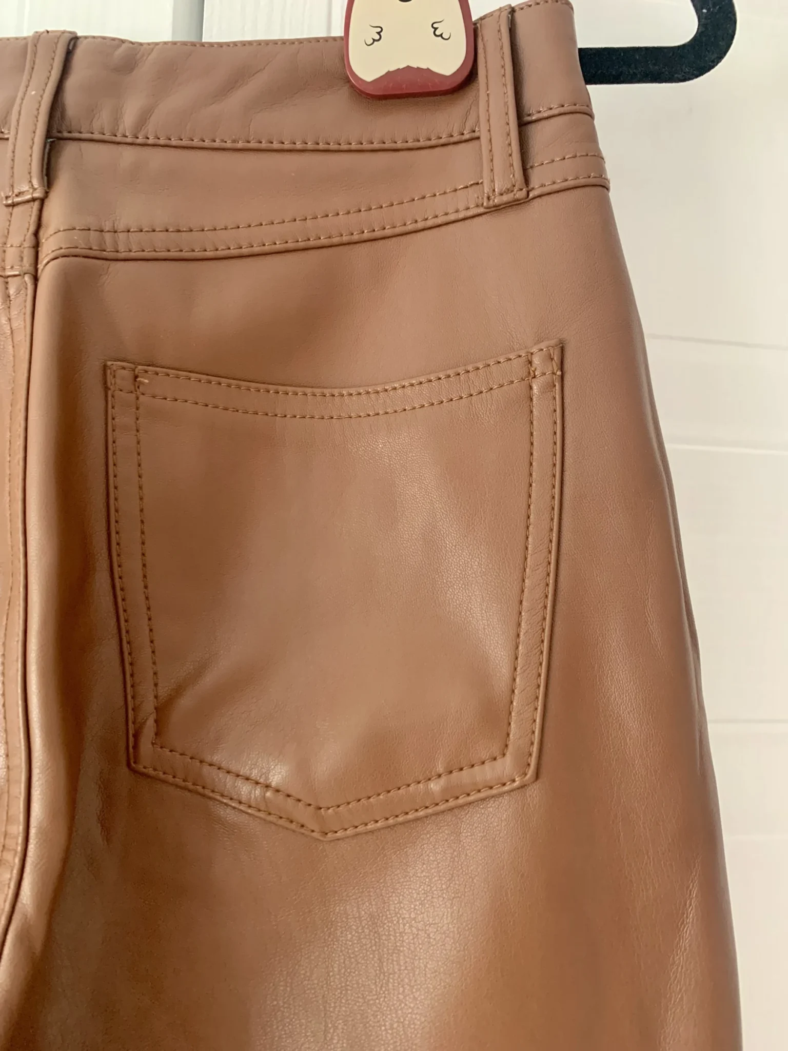 Image for Emily Slim Vegan Leather Pant