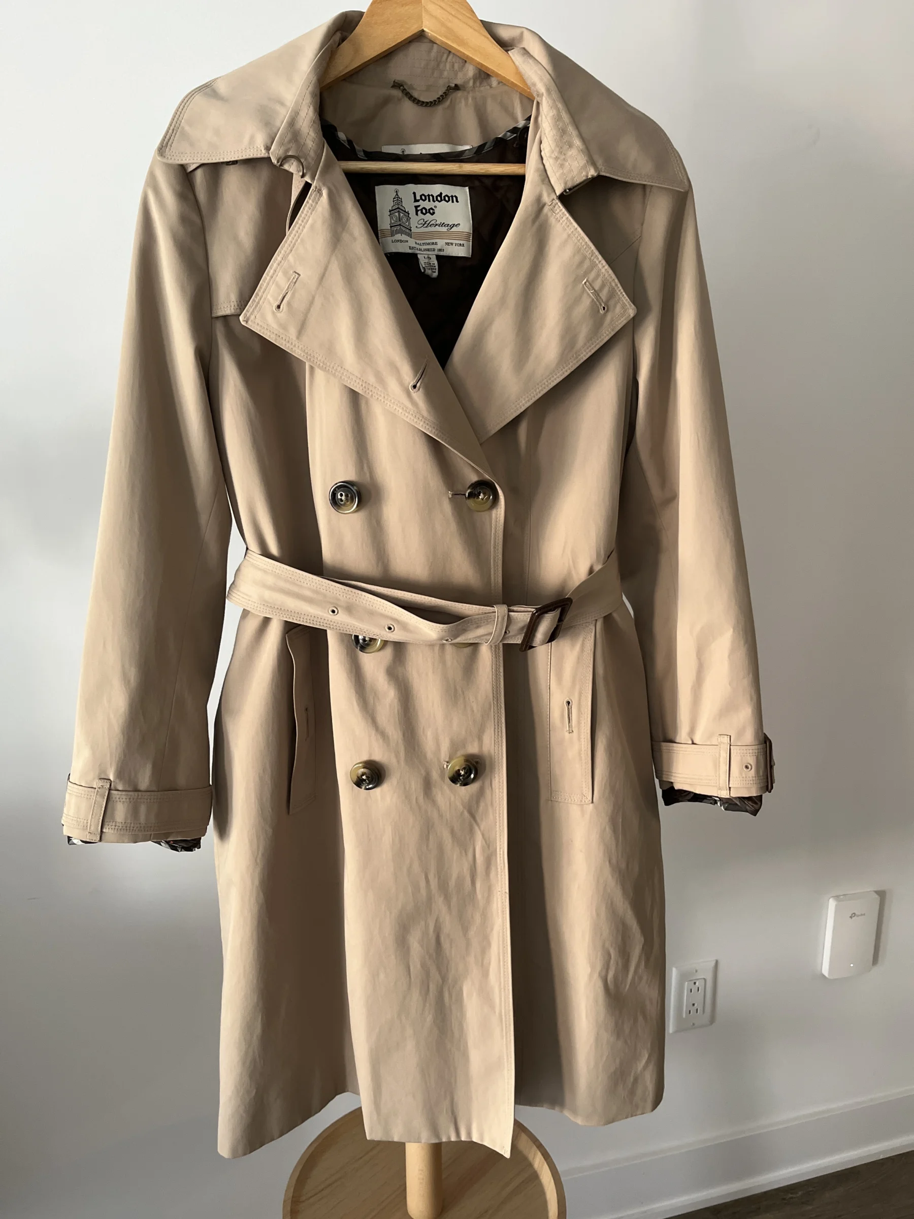 Trench vintage London Fog Heritage *Autre seconde main