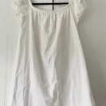 Featured thumbnail for Petite robe blanche 100% coton