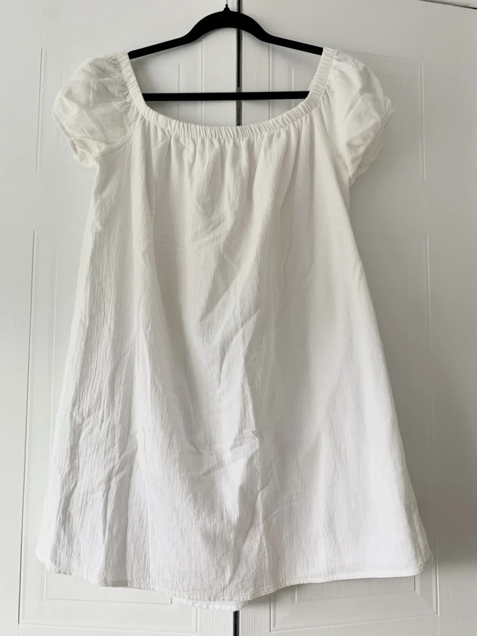 Featured image for Petite robe blanche 100% coton