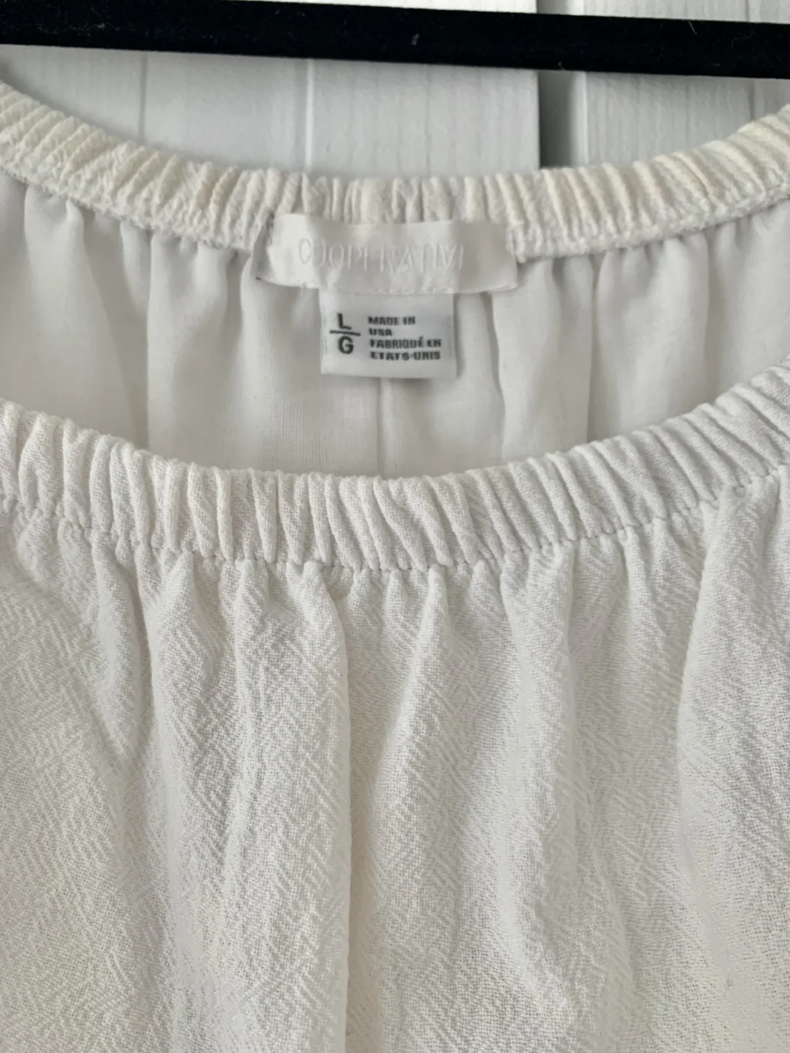 Image for Petite robe blanche 100% coton