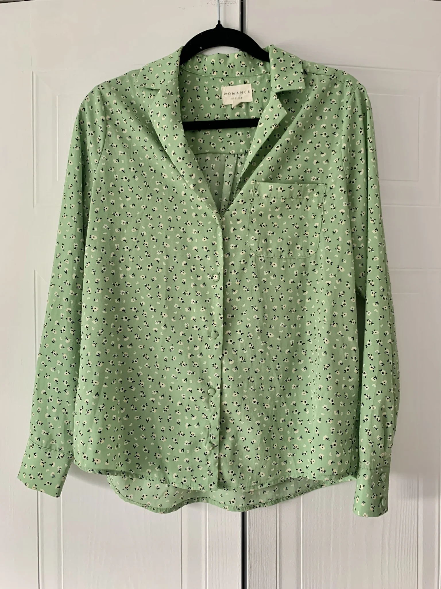 Featured image for Chemise fleurie AZ040  💚