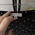 Thumbnail for Polka-dot midi skirt