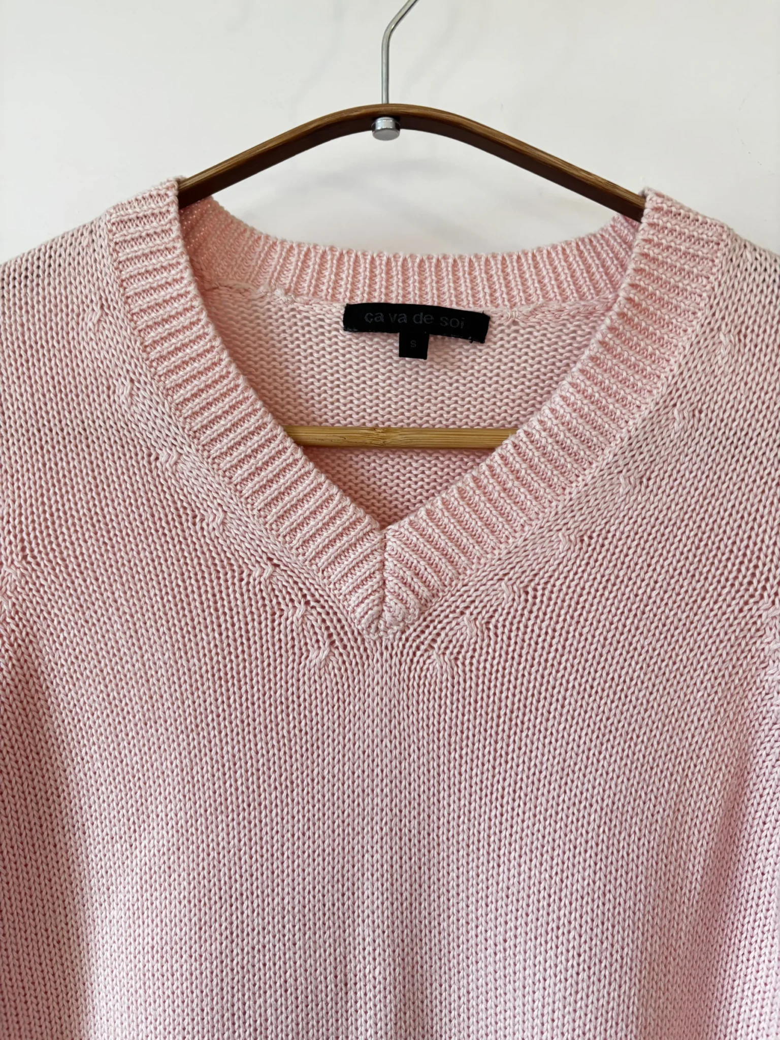 Image for ♥️Pull rose ÇA VA DE SOI