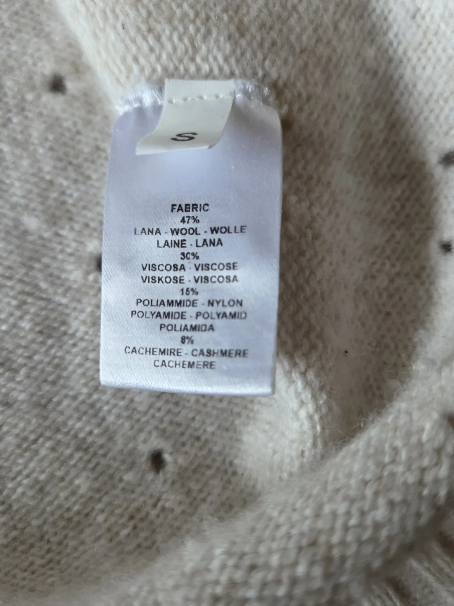 Image for A beautiful HUBERT GASSER jumper in a wool blend
