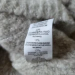 Thumbnail for Stylish Tonet jumper in taupe and cream, made from a blend of alpaca