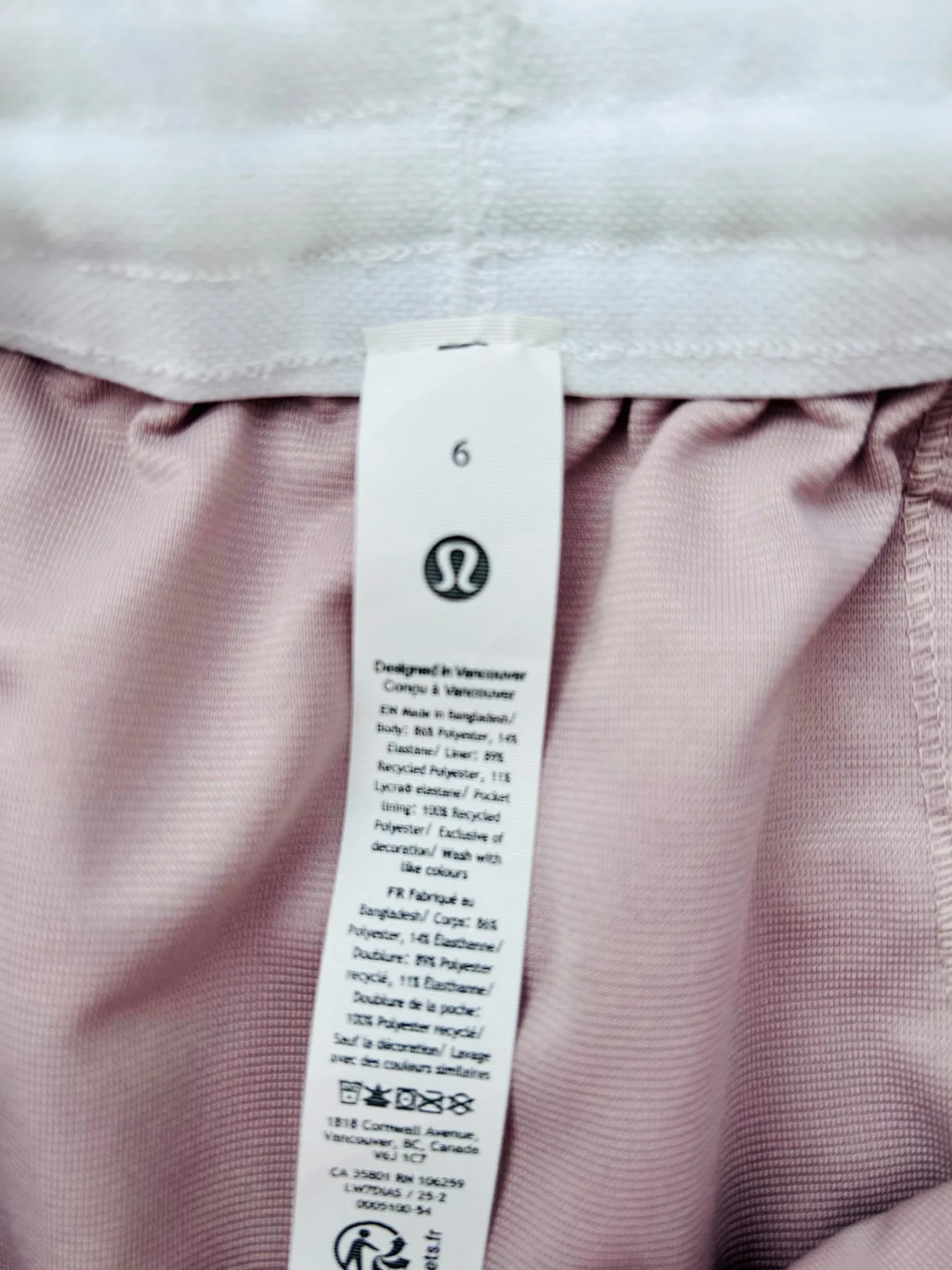 Image for Short "Pace Rival" Lululemon