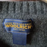 Thumbnail for A beautiful khaki Woolrich jumper with a V-neck