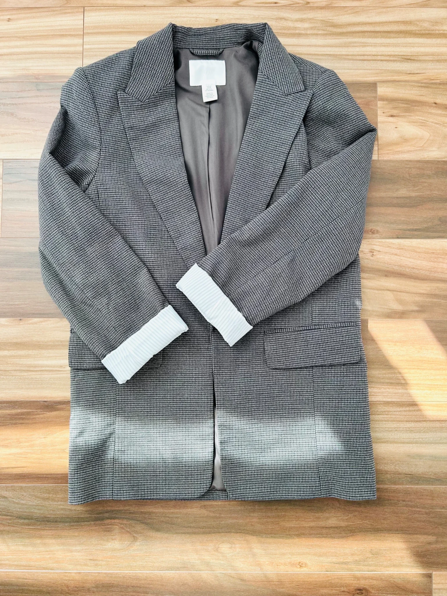 Featured image for Veston HM style "pied de poule"