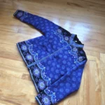 Thumbnail for A beautiful Icelandic-style zipped cardigan, 88% wool, 12% cotton