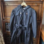 Featured thumbnail for Steve Madden – Stunning black pleated trench coat