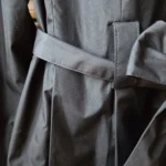 Thumbnail for Steve Madden – Stunning black pleated trench coat