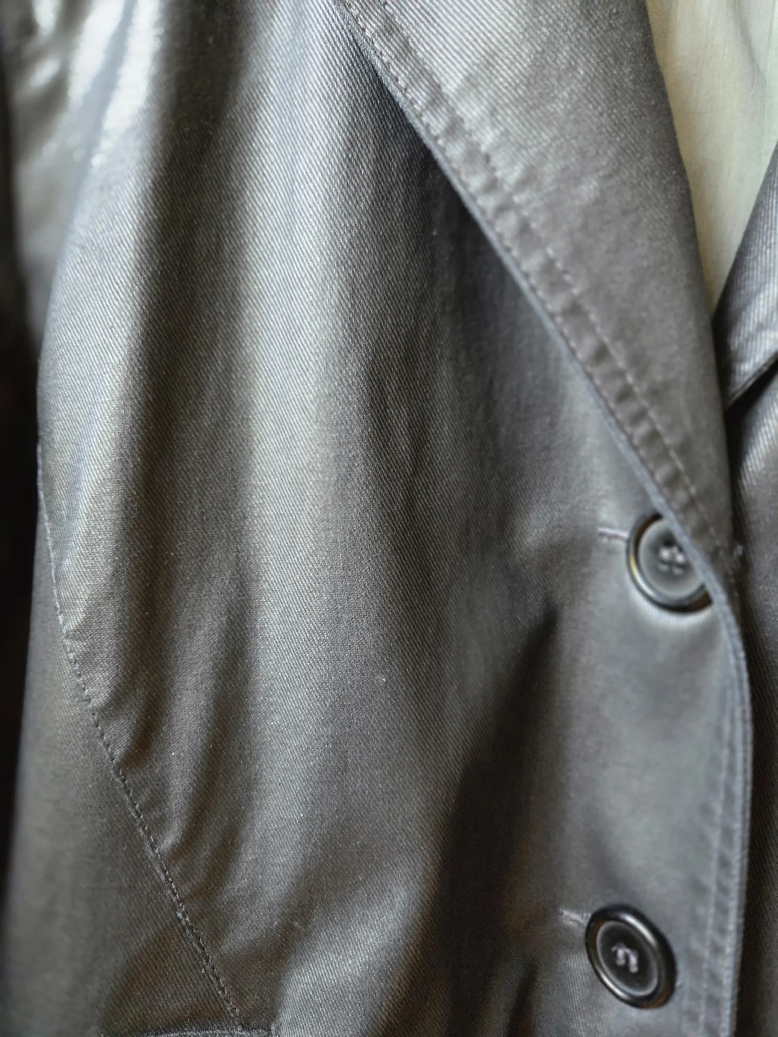 Image for Stunning dark grey trench coat MO851