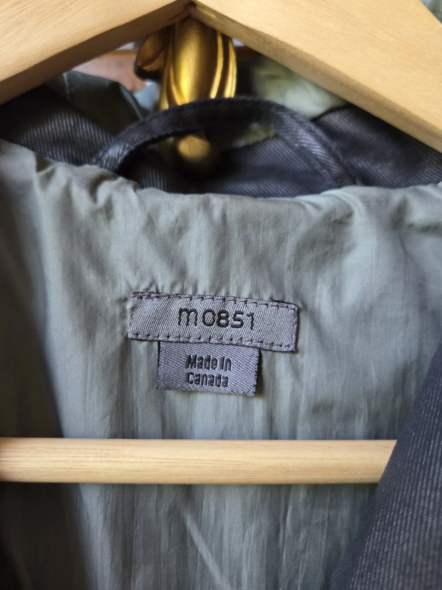Image for Stunning dark grey trench coat MO851