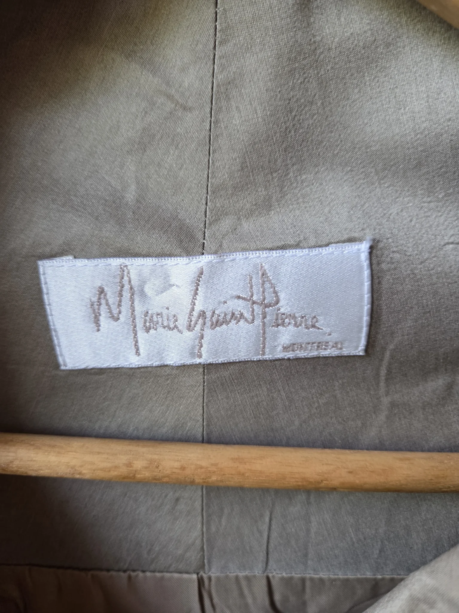 Image for Elegant Marie Saint Pierre trench coat