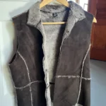Featured thumbnail for Veste suède et fourrure