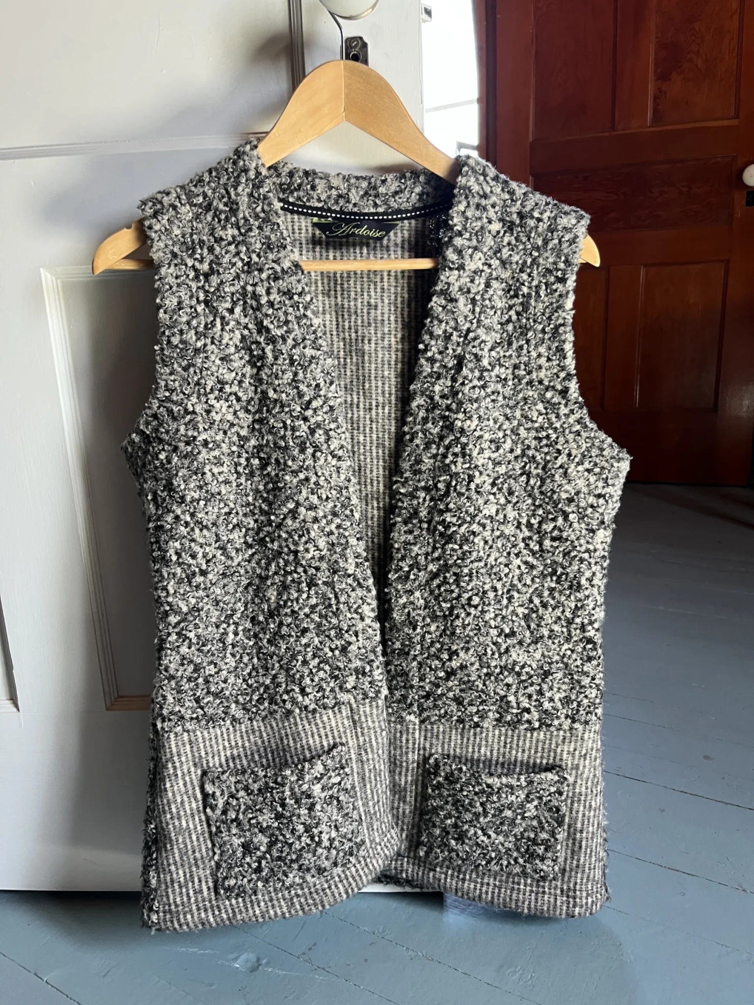 Featured image for Veste effet mouton