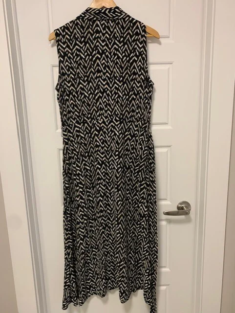 Image for Sleeveless shirt dress