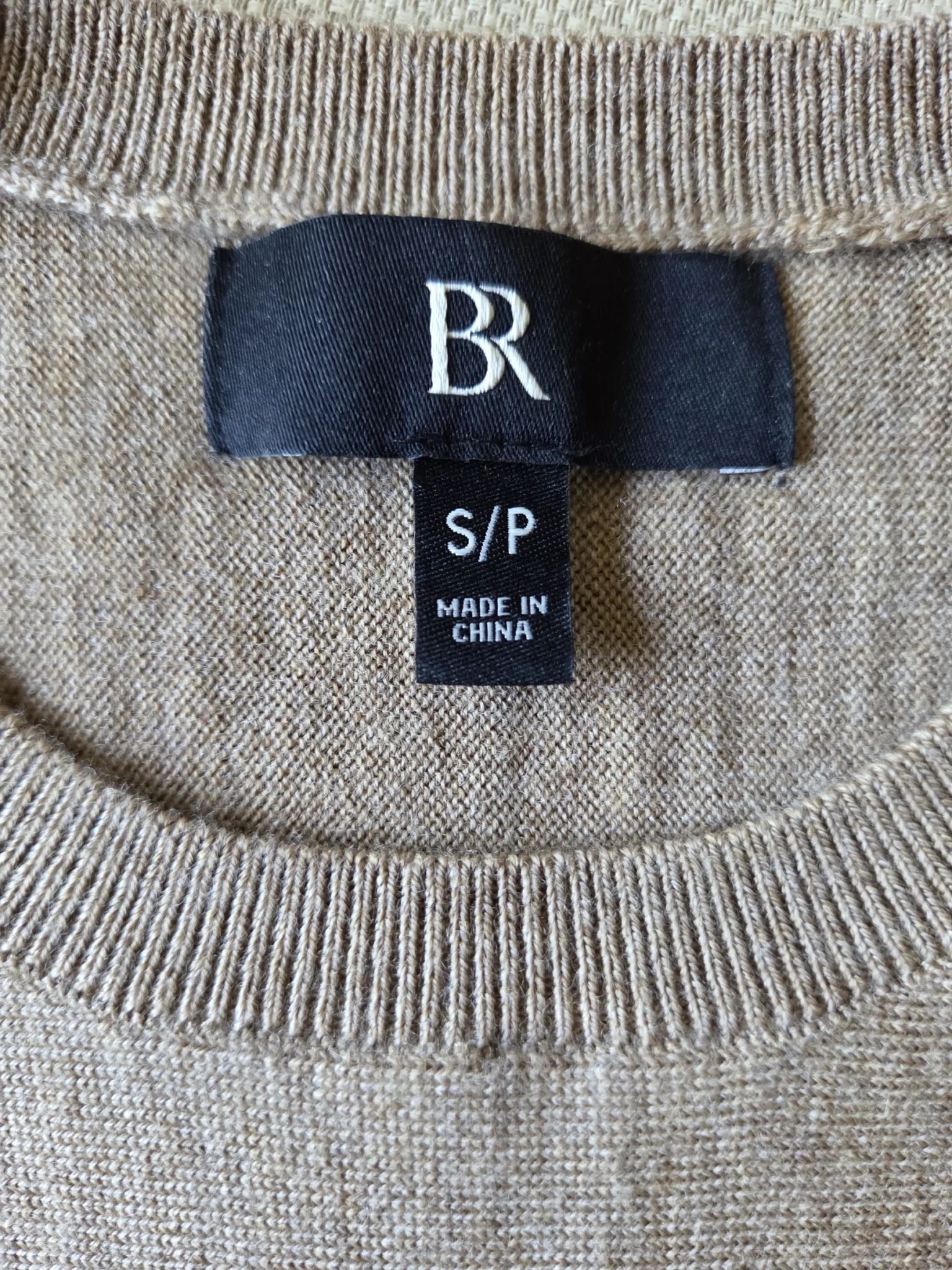 Image for Pull Banana Republic 100 % mérinos extra-fin