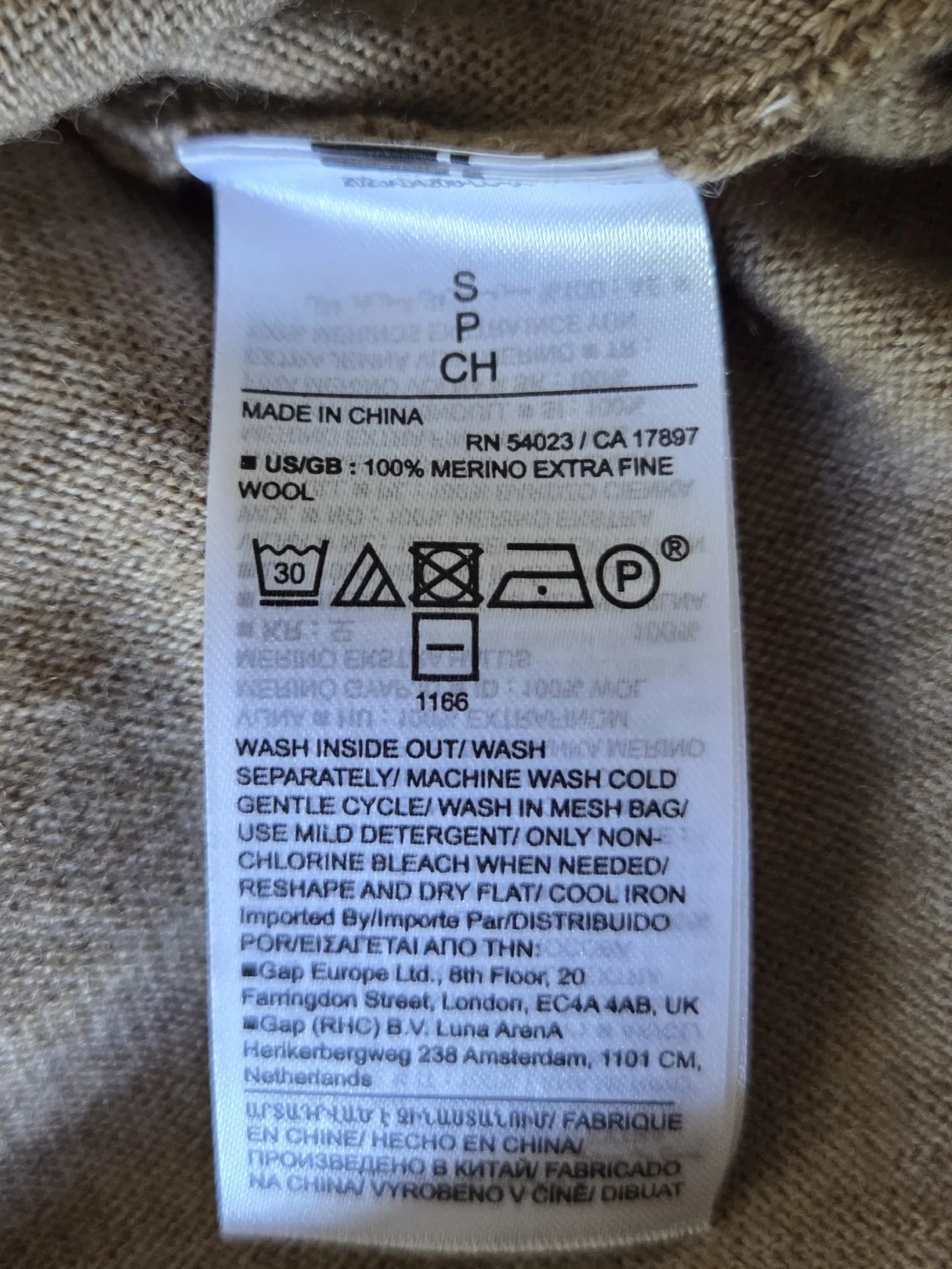 Image for Pull Banana Republic 100 % mérinos extra-fin